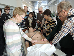 Figure 2. Cardiopulmonary auscultation simulator Harvey