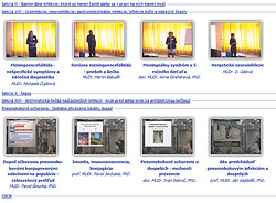 Figure 3: Video gallery of infectology lectures published at our faculty's portal